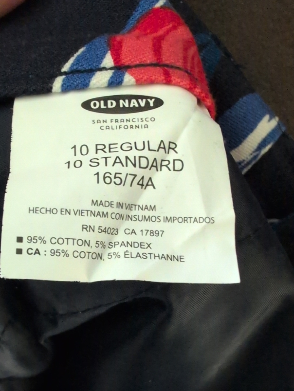 Old Navy Navy Capri Bottoms - Picture 4 of 4
